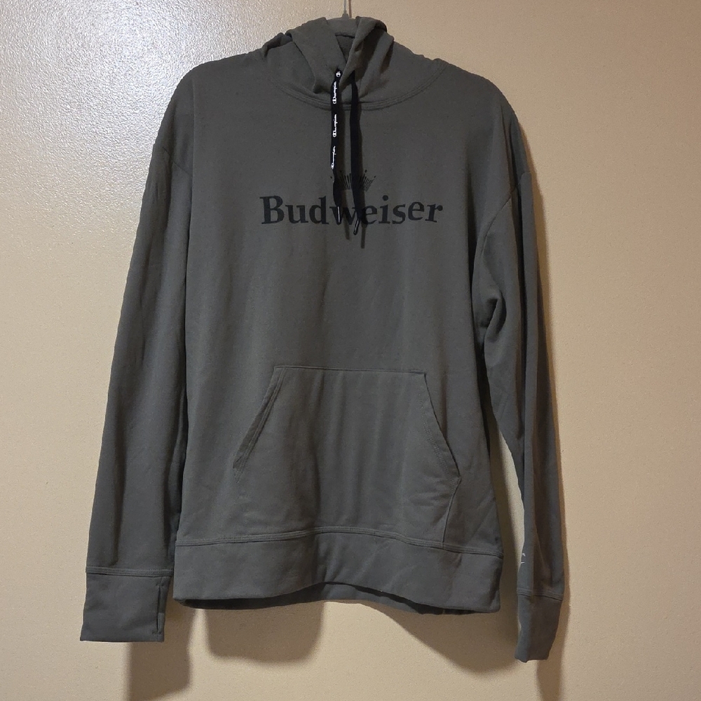 Champion Budweiser Lightweight Sweatshirt Lg